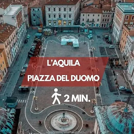 Elegante E Moderno A 100 M Dal Duomo Apartament LʼAquila